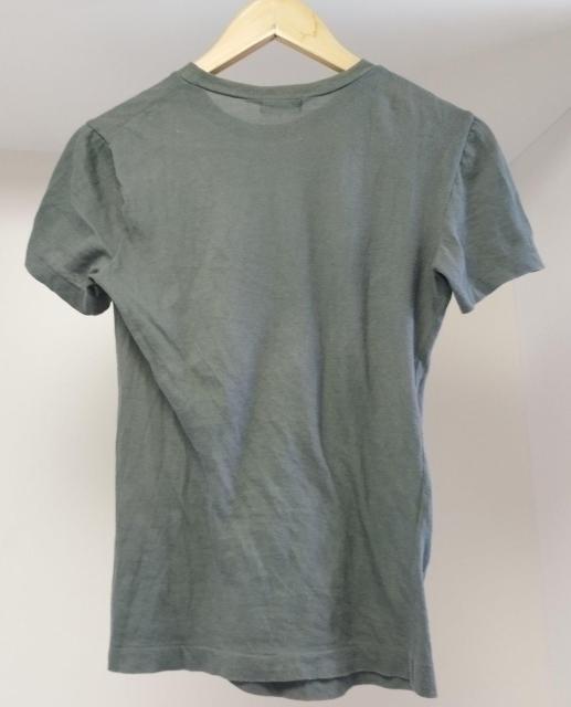 ZUCCA カーキー ダークオリーブグリーン ジャストフィットTシャツ 難有り < ブランド  ZUCCA カーキー ダークオリーブグリーン ジャストフィットTシャツ 難有り < ブランドの