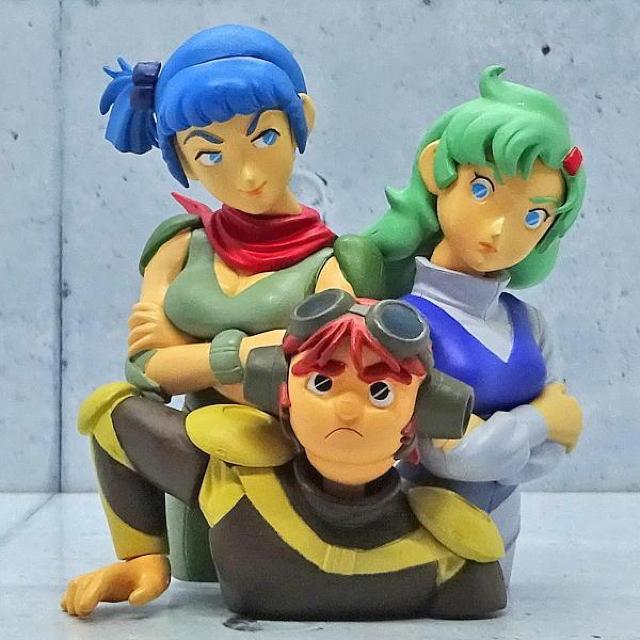 □ジロン、エルチ、ラグ(戦闘メカ ザブングル) < ホビー  □ジロン、エルチ、ラグ(戦闘メカ ザブングル)  < ホビーの