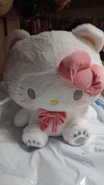 白・ハローキティぬいぐるみ < おもちゃ  白・ハローキティぬいぐるみ  < おもちゃの