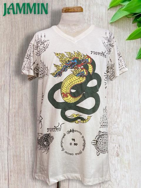 サクヤンTシャツ アジアン サクヤン ナーガ 蛇神 エスニック < 男性ファッション サクヤンTシャツ アジアン サクヤン ナーガ 蛇神 エスニック < 男性ファッションの