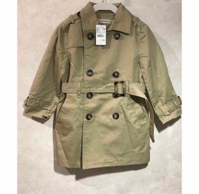 新品タグ付き BACK NUMBER KIDS トレンチコート 110cm < ブランド  新品タグ付き BACK NUMBER KIDS トレンチコート 110cm  < ブランドの