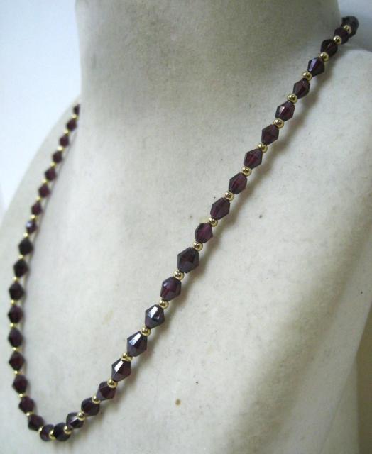 K18 18金 ネックレス アメシスト 57ヶ付 18金の丸玉入 40cm < 女性アクセサリー/時計 K18 18金 ネックレス アメシスト 57ヶ付 18金の丸玉入 40cm < 女性アクセサリー/時計の