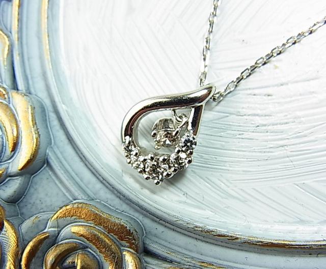 500円スタ★正規品 CANAL 4℃カナルヨンドシーCZジルコニア×SILVER製ネックレス/スウィングデザイン < ブランド 500円スタ★正規品 CANAL 4℃カナルヨンドシーCZジルコニア×SILVER製ネックレス/スウィングデザイン < ブランドの