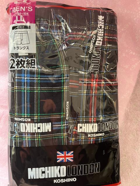 LL�T�C�Y�I2���g�u�����h�i�IMICHI KO LONDON KOSHINO�I�^�[�^���`�F�b�N���I���M�ɑf�G�I�O�J������g�����N�X �� �j���t�@�b�V������ 
