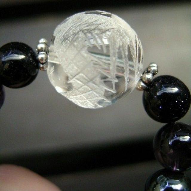 龍彫水晶xアメジストx紫金石xヘマタイトストラップ < 家電/AV  龍彫水晶xアメジストx紫金石xヘマタイトストラップ < 家電/AVの