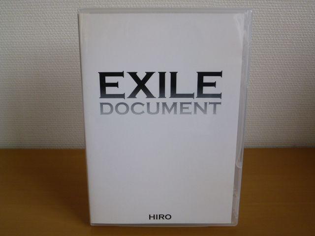 DVD EXILE DOCUMENT HIRO / DVD 1    ^gObY 