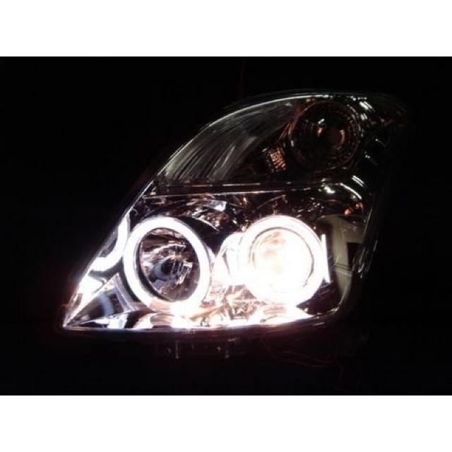スズキ スイフト ZC11系ZD21系 LEDイカリング&プロジェクターヘッドライト インナー黒 < 自動車/バイク スズキ スイフト ZC11系ZD21系 LEDイカリング&プロジェクターヘッドライト インナー黒 < 自動車/バイク