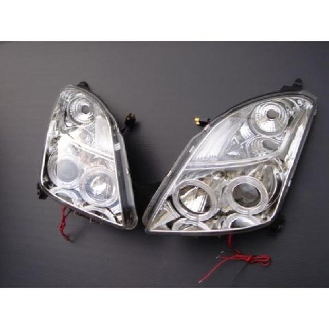 スズキ スイフト ZC11系ZD21系 LEDイカリング&プロジェクターヘッドライト インナー黒 < 自動車/バイク スズキ スイフト ZC11系ZD21系 LEDイカリング&プロジェクターヘッドライト インナー黒 < 自動車/バイク