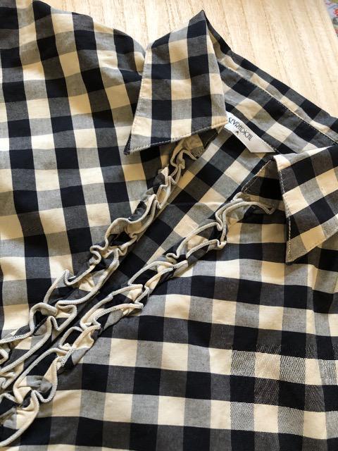 【セブディカル】前立にフリル 上着になるブラウス  < 女性ファッション  【セブディカル】前立にフリル 上着になるブラウス  < 女性ファッションの