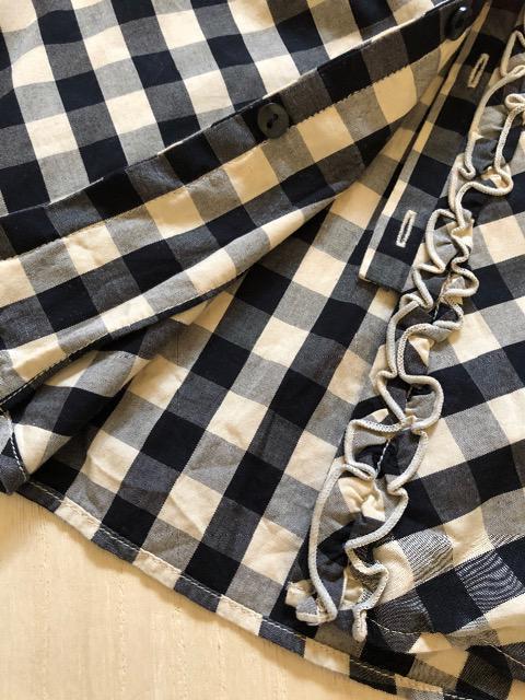 【セブディカル】前立にフリル 上着になるブラウス  < 女性ファッション  【セブディカル】前立にフリル 上着になるブラウス  < 女性ファッションの