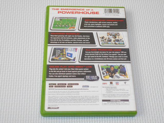 xbox★NFL 2K3 海外版★箱付・説明書付・ソフト付★動作確認済 < ゲーム本体/ソフト  xbox★NFL 2K3 海外版★箱付・説明書付・ソフト付★動作確認済 < ゲーム本体/ソフトの
