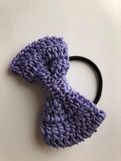 ハンドメイド ヘアゴム リボン パープル ガーリー アナスイ好き < 女性ファッション  ハンドメイド ヘアゴム リボン パープル ガーリー アナスイ好き < 女性ファッションの