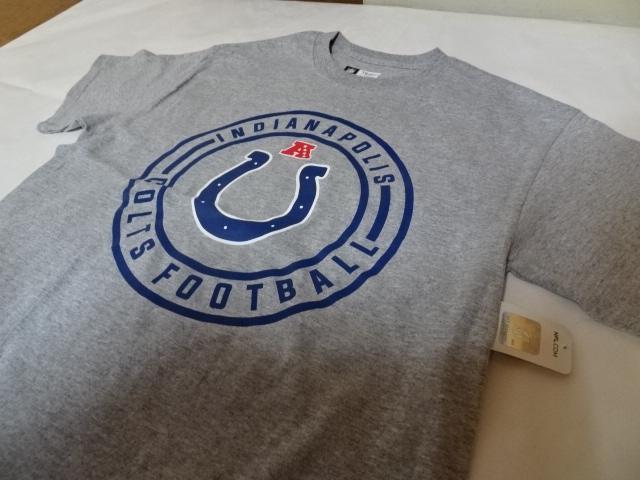 【NFL TEAM APPAREL】 インディアナポリス コルツTシャツUS L < 男性ファッション  【NFL TEAM APPAREL】 インディアナポリス コルツTシャツUS L < 男性ファッションの