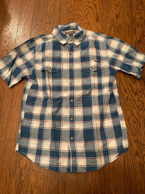 EDDIE BAUER エディーバウアー チェック シャツ ブルー 古着 アメカジ メンズ コットン XS < ブランド  EDDIE BAUER エディーバウアー チェック シャツ ブルー 古着 アメカジ メンズ コットン XS  < ブランドの