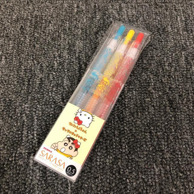 クレヨンしんちゃん サンリオキャラクターズ SARASA 0.5 ボールペン < インテリア/ライフ  クレヨンしんちゃん サンリオキャラクターズ SARASA 0.5 ボールペン  < インテリア/ライフの