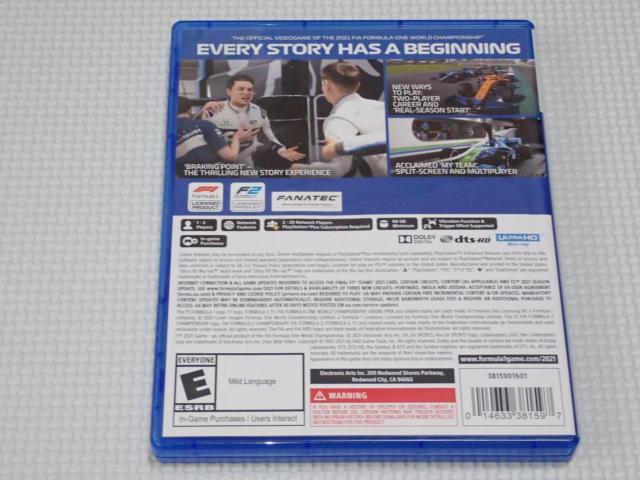 PS5F1 2021 THE OFFICIAL VIDEOGAME CO kĔ  Q[{/\tg 