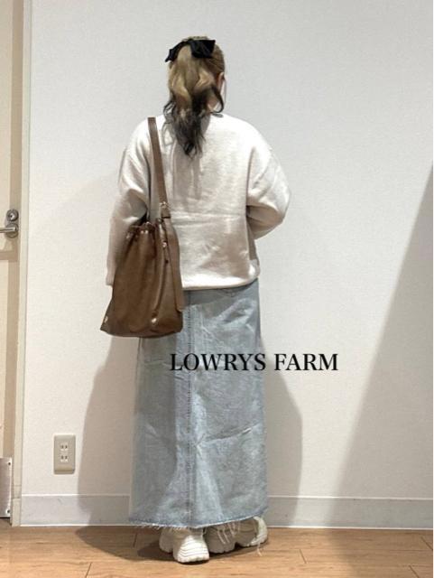 �V�i�@LOWRYS FARM���f�j���^�C�g�����O�X�J�[�g �� �����t�@�b�V������ 