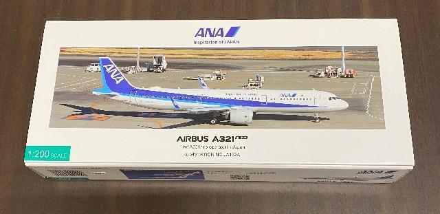 1/200 エアバス A321neo JA152Aスナップフィットモデル(WiFi レドーム・ギアつき )全日空 モデルプレーン < ホビー  1/200 エアバス A321neo JA152Aスナップフィットモデル(WiFi レドーム・ギアつき )全日空 モデルプレーン  < ホビーの