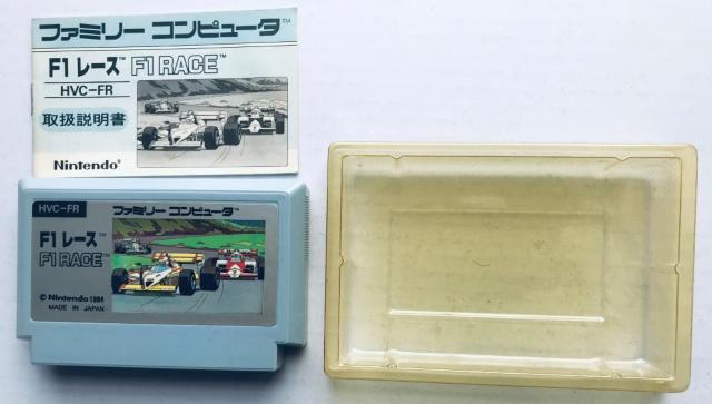 F1[X@FC@t@~R@F1 Race RACE 1984 Nintendo Famicom NES Racing  Q[{/\tg 