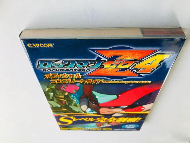 ロックマン ゼロ 4 オフィシャルコンプリートガイド 攻略本 初版 帯 ハガキ Rock Mega Man Zero Guide < ゲーム本体/ソフト ロックマン ゼロ 4 オフィシャルコンプリートガイド 攻略本 初版 帯 ハガキ Rock Mega Man Zero Guide < ゲーム本体/ソフトの