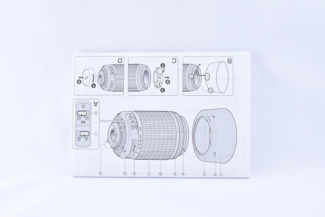 Nikon AF-S DX VR Zoom 55-200mm gp  Ɠd/AV 