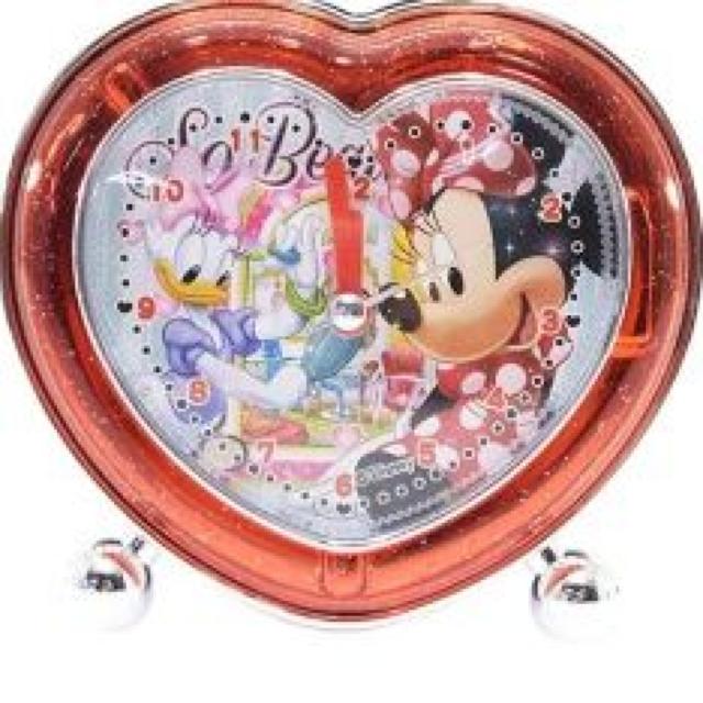 《New》ミニー&デイジー★ライト付・ハート型アラーム*クロック/置き時計<箱付> < インテリア/ライフ 《New》ミニー&デイジー★ライト付・ハート型アラーム*クロック/置き時計<箱付> < インテリア/ライフの