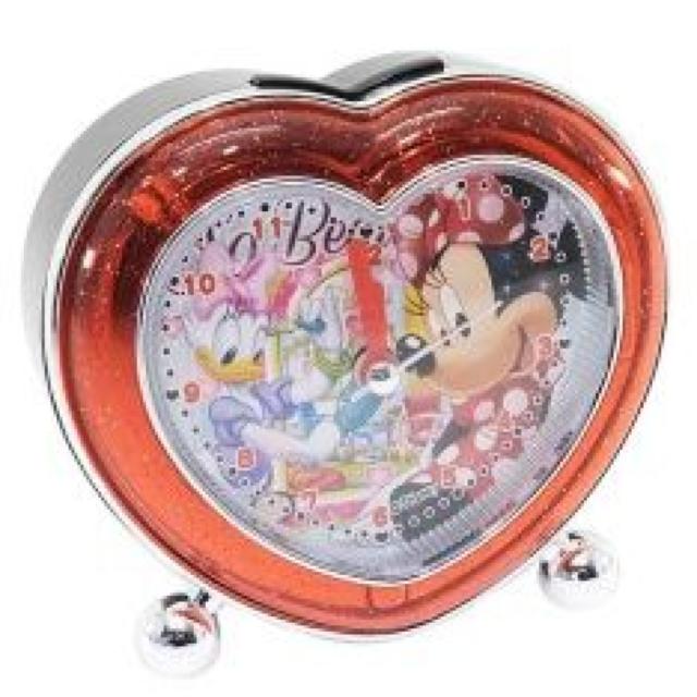 《New》ミニー&デイジー★ライト付・ハート型アラーム*クロック/置き時計<箱付> < インテリア/ライフ 《New》ミニー&デイジー★ライト付・ハート型アラーム*クロック/置き時計<箱付> < インテリア/ライフの