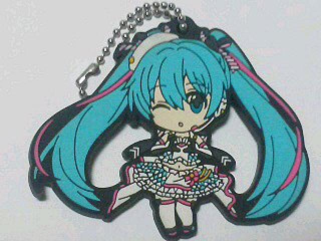 『初音 ミク』のラバー チェーンホルダー < アニメ/コミック/キャラクター  『初音 ミク』のラバー チェーンホルダー  < アニメ/コミック/キャラクターの