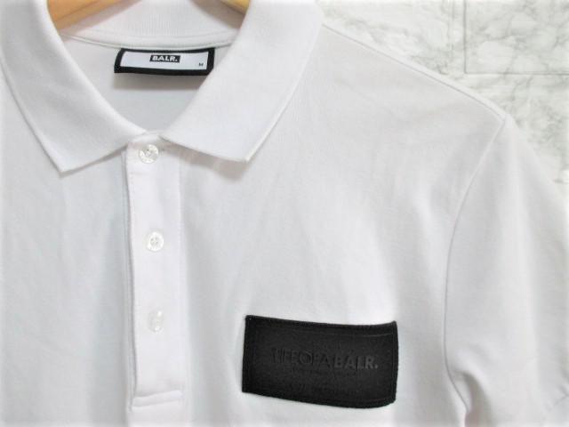 ☆BALR ボーラー ボックスロゴ ロゴ ポロシャツ 半袖/メンズ/M☆新作モデル < 男性ファッション  ☆BALR ボーラー ボックスロゴ ロゴ ポロシャツ 半袖/メンズ/M☆新作モデル < 男性ファッションの