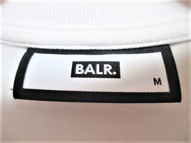 ☆BALR ボーラー ボックスロゴ ロゴ ポロシャツ 半袖/メンズ/M☆新作モデル < 男性ファッション  ☆BALR ボーラー ボックスロゴ ロゴ ポロシャツ 半袖/メンズ/M☆新作モデル < 男性ファッションの