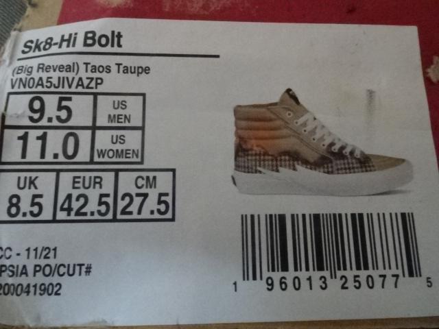 USA限定 バンズ Vans キャンバスド材 SK8-Hi Bolt 27.5a < ブランド  USA限定 バンズ Vans キャンバスド材 SK8-Hi Bolt 27.5a < ブランドの