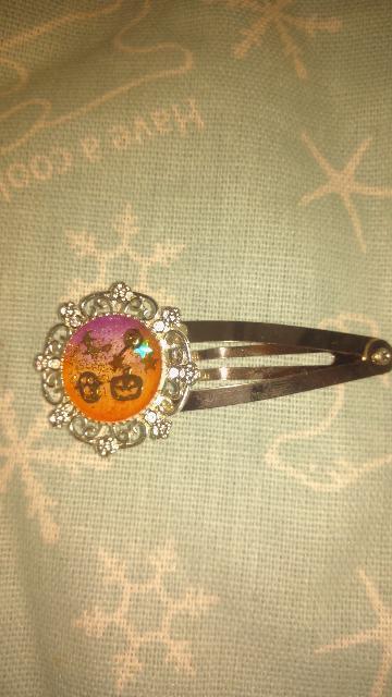 ハロウィン スリーピン ぱっちんどめ レジン かぼちゃ おばけ 魔女 キャンディ 可愛い < 女性ファッション  ハロウィン スリーピン ぱっちんどめ レジン かぼちゃ おばけ 魔女 キャンディ 可愛い  < 女性ファッションの