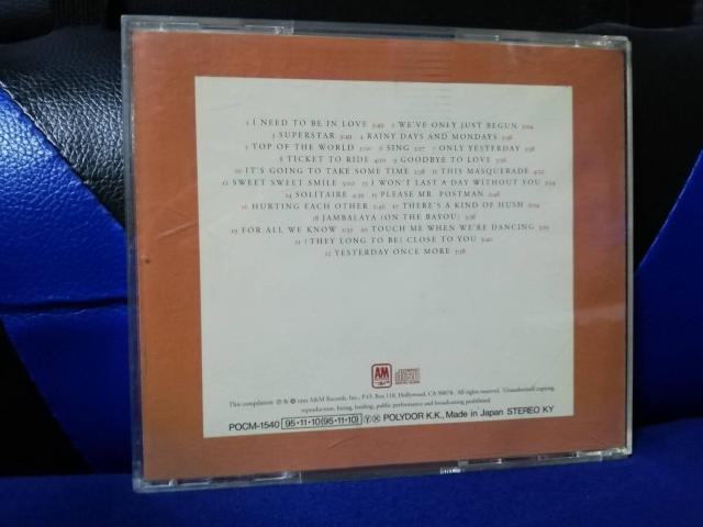 【CD】カーペンターズ 青春の輝き〜ヴェリー・ベスト・オブ・カーペンターズ < CD/DVD/ビデオ  【CD】カーペンターズ 青春の輝き〜ヴェリー・ベスト・オブ・カーペンターズ < CD/DVD/ビデオの