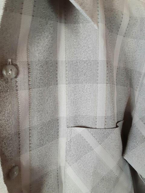 SASA ササ メンズ シャツ 灰色 グレー 日本製 S サイズ 洋服 男性用 男性 < 男性ファッション  SASA ササ メンズ シャツ 灰色 グレー 日本製 S サイズ 洋服 男性用 男性 < 男性ファッションの