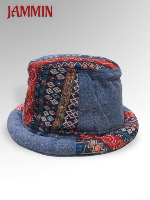 織り柄切替ハット ハット 男女兼用 エスニック アジアン ヒッピー < 男性ファッション 織り柄切替ハット ハット 男女兼用 エスニック アジアン ヒッピー < 男性ファッションの