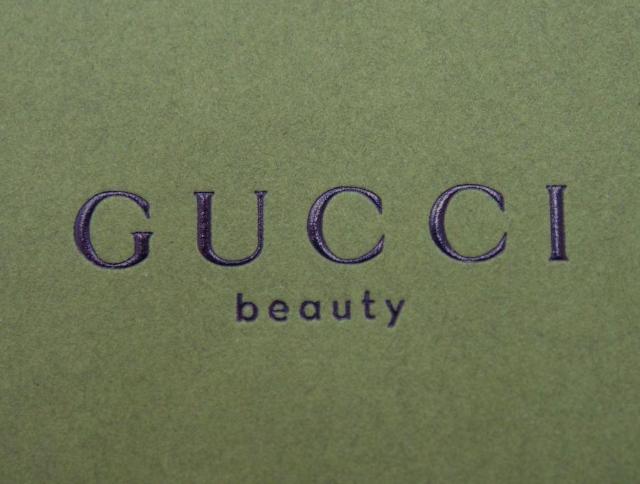 グッチ ムエット 調香紙 3枚 モスグリーン 緑 メッセージカード付き GUCCI beauty【正規品】 < ブランド  グッチ ムエット 調香紙 3枚 モスグリーン 緑 メッセージカード付き GUCCI beauty【正規品】 < ブランドの