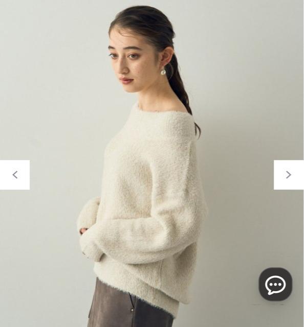 【YECCA VECCA】2wayラメフェザーニット アイボリー free < ブランド 【YECCA VECCA】2wayラメフェザーニット アイボリー free < ブランドの