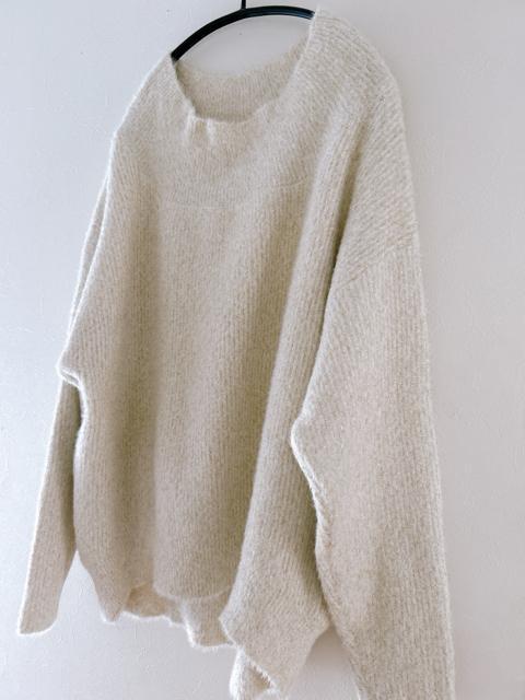 【YECCA VECCA】2wayラメフェザーニット アイボリー free < ブランド 【YECCA VECCA】2wayラメフェザーニット アイボリー free < ブランドの