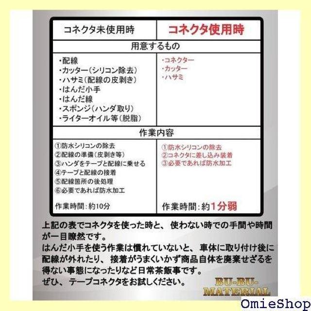 ぶーぶーマテリアル LEDテープ コネクタ SMD 2 m幅 はんだ付け不要 かんたん装着 単色用 10本セット 694 < 自動車/バイク ぶーぶーマテリアル LEDテープ コネクタ SMD 2 m幅 はんだ付け不要 かんたん装着 単色用 10本セット 694 < 自動車/バイク