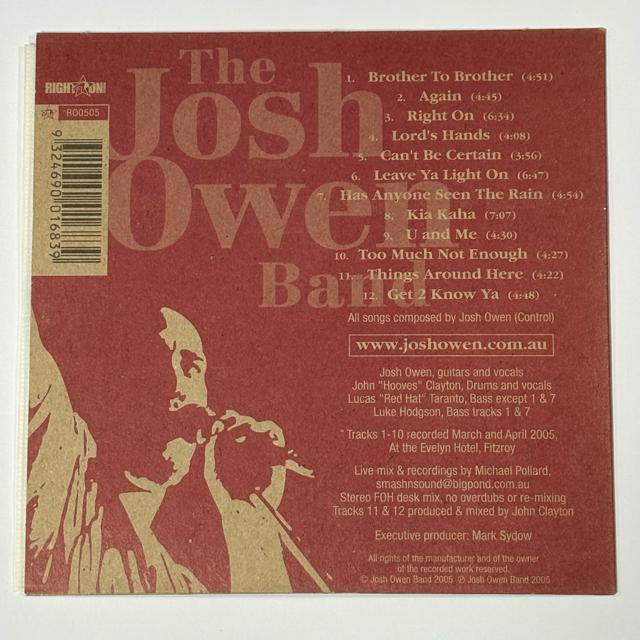 The Josh Owens Band / LIVE  CD/DVD/rfI 
