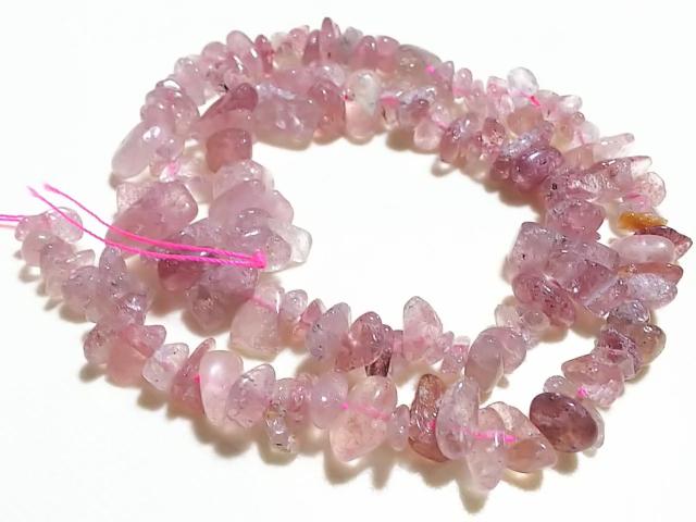 天然石★ピンクエピドート さざれ 1連 < 女性アクセサリー/時計 天然石★ピンクエピドート さざれ 1連 < 女性アクセサリー/時計の