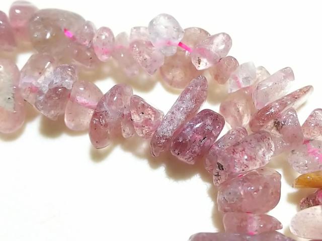 天然石★ピンクエピドート さざれ 1連 < 女性アクセサリー/時計 天然石★ピンクエピドート さざれ 1連 < 女性アクセサリー/時計の