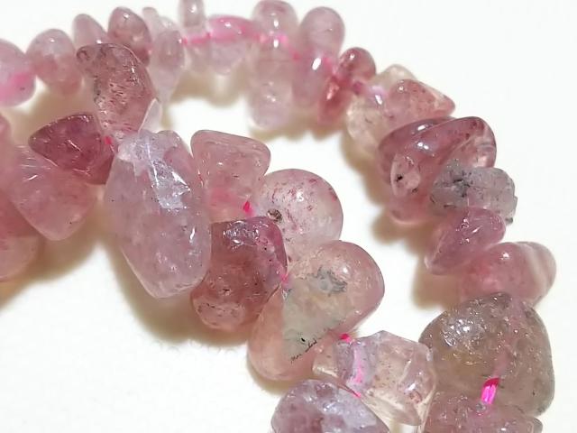 天然石★ピンクエピドート さざれ 1連 < 女性アクセサリー/時計 天然石★ピンクエピドート さざれ 1連 < 女性アクセサリー/時計の