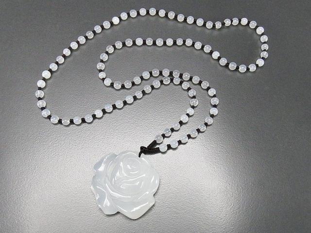 ���A�~���L�[�z���C�g�J���Z�h�j�[�Ԓ���V�R�ΕR�l�b�N���X�S����58cm �� �����A�N�Z�T���[/���v�� 