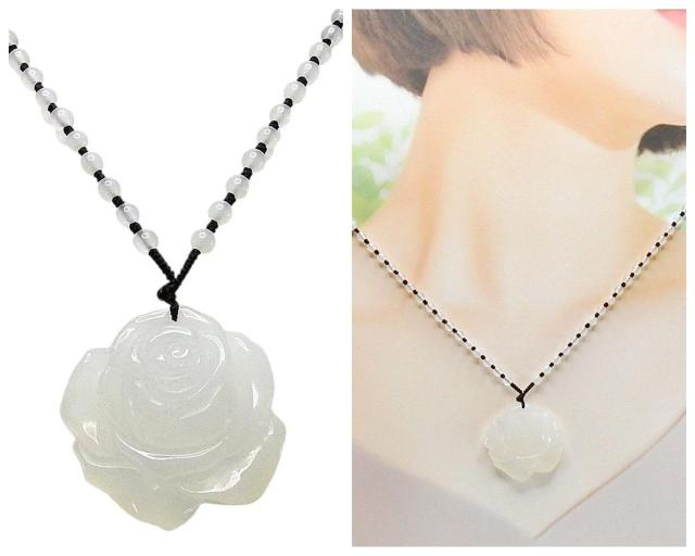 ���A�~���L�[�z���C�g�J���Z�h�j�[�Ԓ���V�R�ΕR�l�b�N���X�S����58cm �� �����A�N�Z�T���[/���v�� 