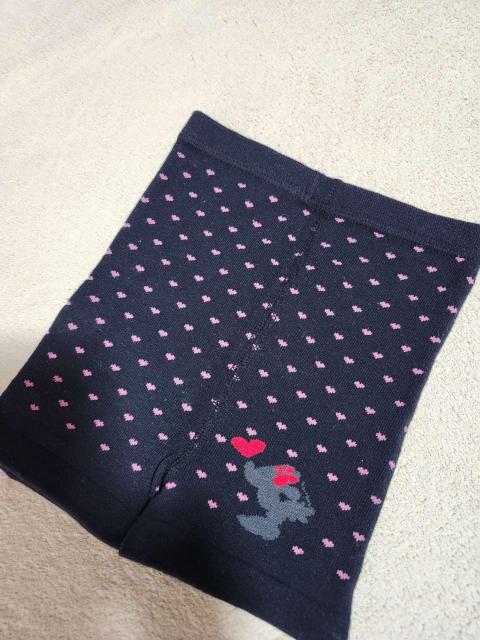 Disney ミニーマウス ハートドット柄 キッズ スパッツ 100-130cm < キッズ/ベビー Disney ミニーマウス ハートドット柄 キッズ スパッツ 100-130cm < キッズ/ベビーの