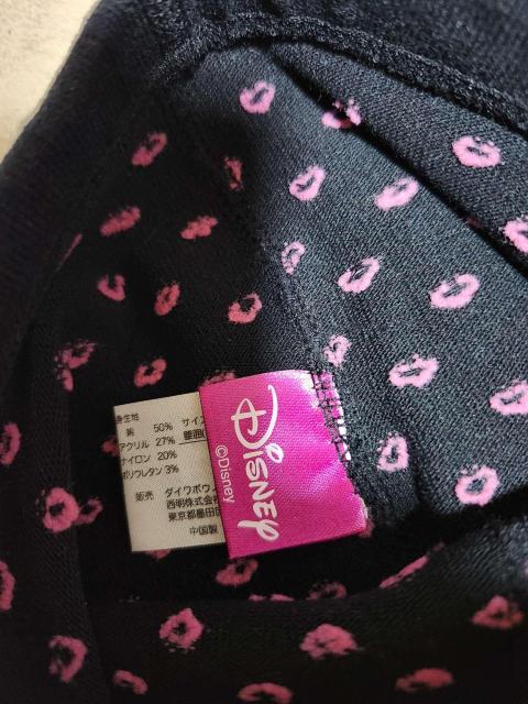 Disney ミニーマウス ハートドット柄 キッズ スパッツ 100-130cm < キッズ/ベビー Disney ミニーマウス ハートドット柄 キッズ スパッツ 100-130cm < キッズ/ベビーの