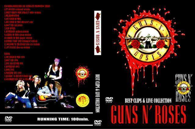 GUNS N' ROSES CLIPS PV & xXgCu KY vW   CD/DVD/rfI 