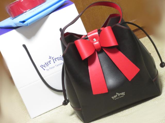 未使用☆Peter Fruits*2WAYリボンバッグ*bonnie bag 韓国 < 女性ファッション 未使用☆Peter Fruits*2WAYリボンバッグ*bonnie bag 韓国 < 女性ファッションの