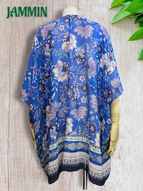 アジアン植物柄ざっくりカーディガン★アジアン★羽織り★ < 女性ファッション  アジアン植物柄ざっくりカーディガン★アジアン★羽織り★ < 女性ファッションの